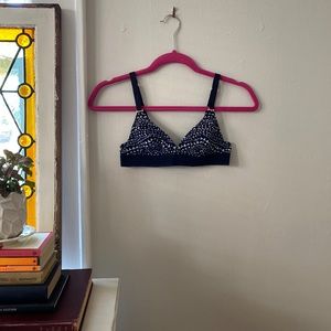 stella mccartney black and white bralette!